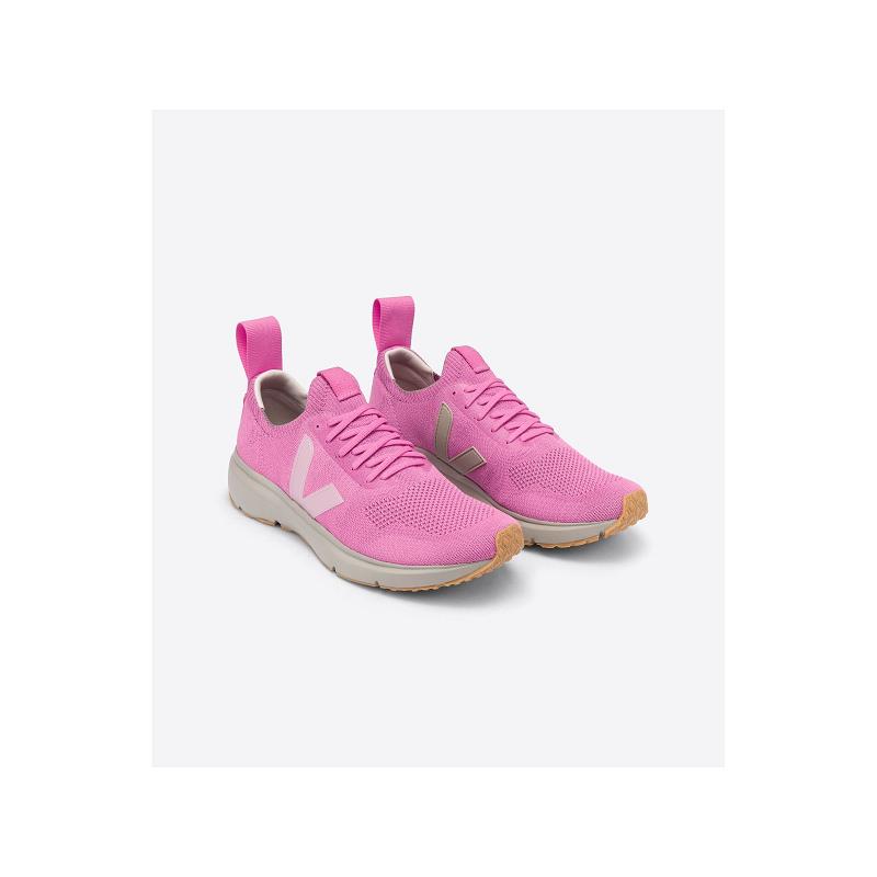 Tenis Veja Mujer Outlet - Rick Owens Zapatillas Rosas ES2652337